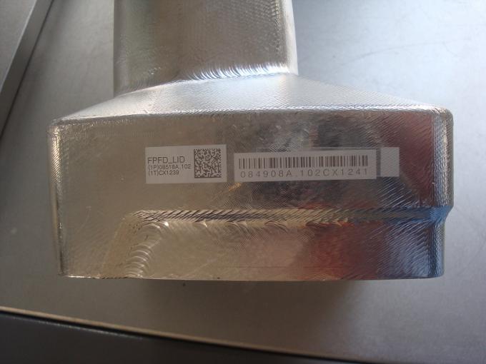 알루미늄 제품 바코드를 위한 높은 정밀도 섬유 레이저 표하기 기계